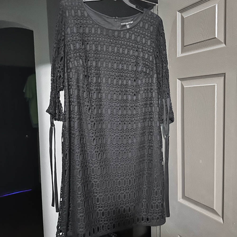 Beautiful black knee length